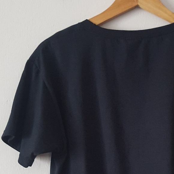 NWOT 90s INSPIRED "HOMIES" BLACK CROP TOP XS - Picture 3 of 4